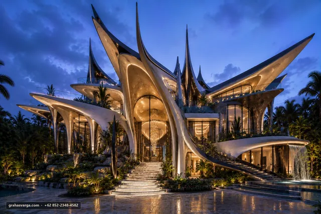Arsitektur untuk Kabupaten Katingan. — pandangan arsitektur 1